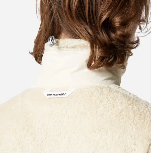 $455! NWT RARE Men's and wander High Loft Fleece Polartec Jacket - Beige - L - Picture 5 of 5